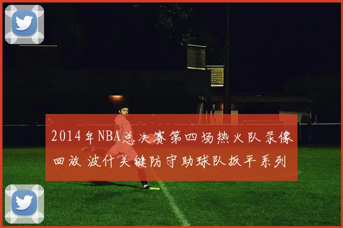 2014年NBA总决赛第四场热火队录像回放 波什关键防守助球队扳平系列赛